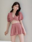 画像3: 【即日発送】【ビキニ】【水着】羽織＆スカート付き4WAYビキニ 4点セット[FB01]【一部予約商品/6月上旬発送予定】 (3)