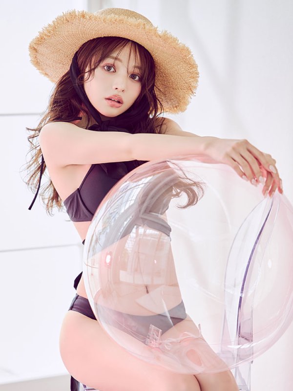 画像20: 【即日発送】【ビキニ】【水着】バッククロスリボンワンカラービキニ 2点セット [YMT] (20)