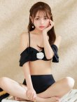 画像10: 【予約 / 6月下旬発送予定】【ビキニ】【水着】カメリアフラワービキニ 2点セット [YMT] (10)