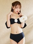 画像13: 【予約 / 6月下旬発送予定】【ビキニ】【水着】カメリアフラワービキニ 2点セット [YMT] (13)