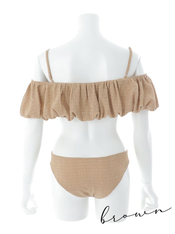 画像48: 【即日発送】【ビキニ】【水着】バルーンガーリービキニ   2点セット[FB01] (48)