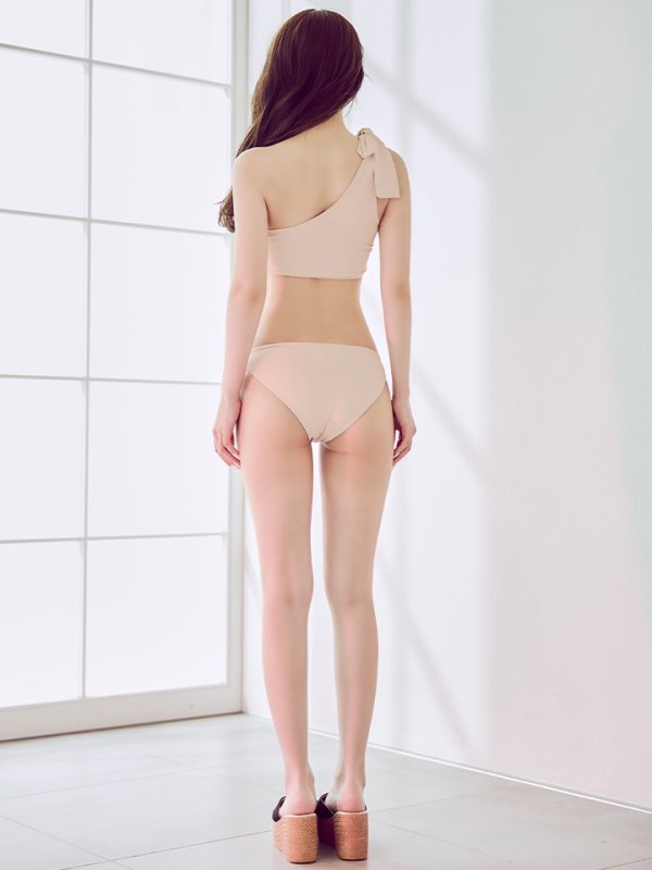 画像19: 【即日発送】【ビキニ】【水着】ワンショルリボンビキニ 2点セット [YMT] (19)