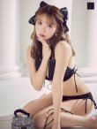 画像2: 【予約 / 6月上旬発送予定】【ビキニ】【水着】ホルターネックビジュービキニ 2点セット [YMT] (2)