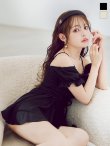 画像3: 【予約 / 6月上旬発送予定】【ビキニ】【水着】ビジューオフショルダーワンピースビキニ2点セット [YMT] (3)