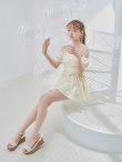 画像20: 【ノベルティ対象】【予約 / 6月上旬発送予定】【ビキニ】【水着】ビジューオフショルダーワンピースビキニ2点セット [YMT] (20)