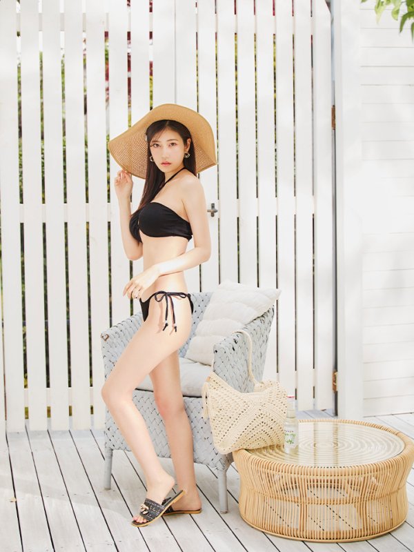 画像18: 【即日発送】【ビキニ】【水着】ホルターネックヘルシービキニ 2点セット[YMT] (18)