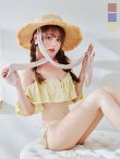 画像4: 【予約 / 6月下旬発送予定】【ビキニ】【水着】ビジューオフショルダーフリルビキニ 2点セット[YMT]M266dz (4)