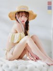 画像5: 【予約 / 6月下旬発送予定】【ビキニ】【水着】ビジューオフショルダーフリルビキニ 2点セット[YMT]M266dz (5)