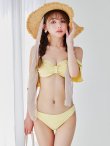 画像8: 【予約 / 6月下旬発送予定】【ビキニ】【水着】ビジューリボンフリルスリーブビキニ 2点セット[YMT]M275dzc (8)