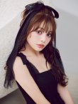 画像14: 【予約 / 6月下旬発送予定】【ビキニ】【水着】ドットチュールペプラムフリルビキニ 2点セット [YMT] (14)