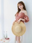 画像12: 【ノベルティ対象】【予約 / 6月下旬発送予定】【ビキニ】【水着】 パフスリーブフリルビキニ  2点セット[YMT]M282dzp (12)
