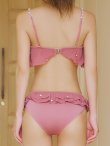 画像37: 【一部予約商品/6月上旬発送予定】【ビキニ】【水着】 ガーリーフリル×ビスチェ セットアップ ビキニ 2点セット[FB01] (37)