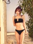 ブラック　モデル：三上悠亜　身長：159cm　着用サイズ：Sサイズ