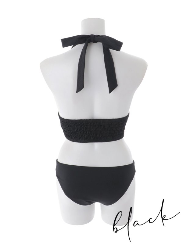 画像28: 【ビキニ】【水着】チェックレースホルターネックビキニ [FB01]【予約 / 6月下旬発送予定】 (28)