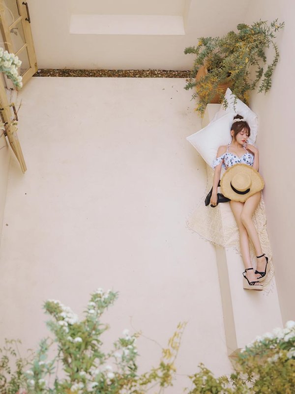 グレー 　モデル：吉木千沙都（ちぃぽぽ）　身長：158cm　着用サイズ：Sサイズ