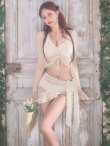 画像1: 【即日発送】【ビキニ】【水着】Solle echo swimwear 4点セット[FB01] (1)