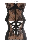 画像14: 即日発送【Miyu × GLAMOROUS by Andy COLLECTION】レース/ キャミソール/ タイト/ ミニドレス / キャバドレス[OF05] (14)