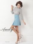 画像23: 【Andy ANDY Fashion Press 09 COLLECTION 05】フラワーレース/ ゴールドボタンデザイン/ 七分袖/ 長袖/ 袖あり/ プリーツ/ ミニドレス/ キャバドレス[OF05] (23)