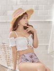 画像3: 【ビキニ】【水着小物：帽子】カラーリボンストローハット[YMT] (3)