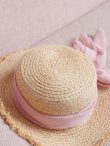 画像12: 【ビキニ】【水着小物：帽子】カラーリボンストローハット[YMT] (12)