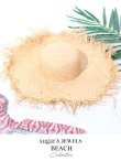 画像4: 【ビキニ】【水着小物：帽子】麦わらフリンジストローハット [YMT] (4)