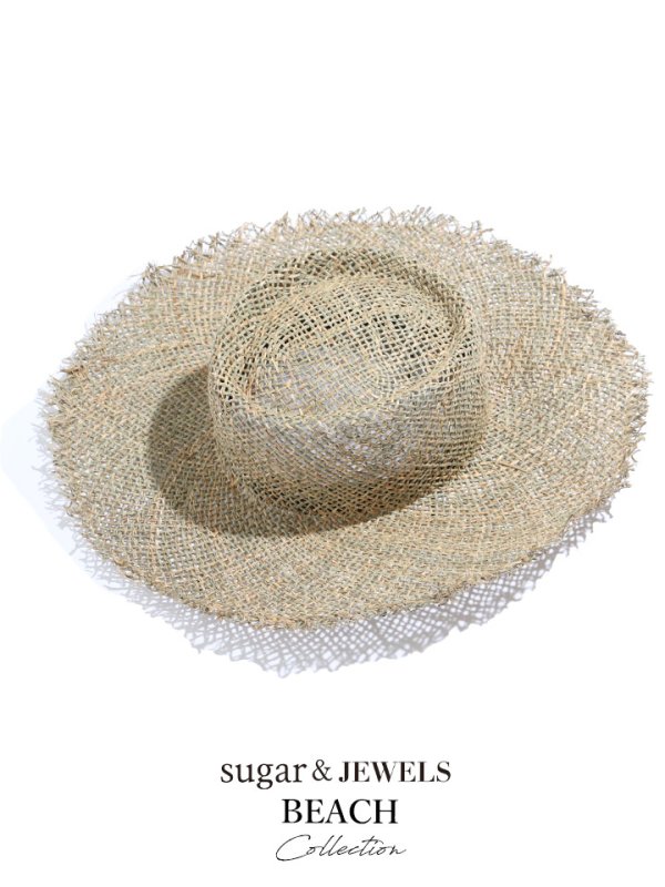 画像2: 【即日発送】【ビキニ】【水着小物：帽子】麦わら帽子 / ハット / 帽子 [YMT] (2)