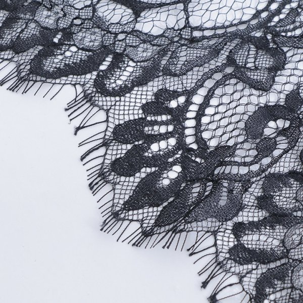 画像6: 【即日発送】【ビキニ】【水着小物：カーディガン】リボン付きロングスリーブレースカーディガン[YMT] (6)