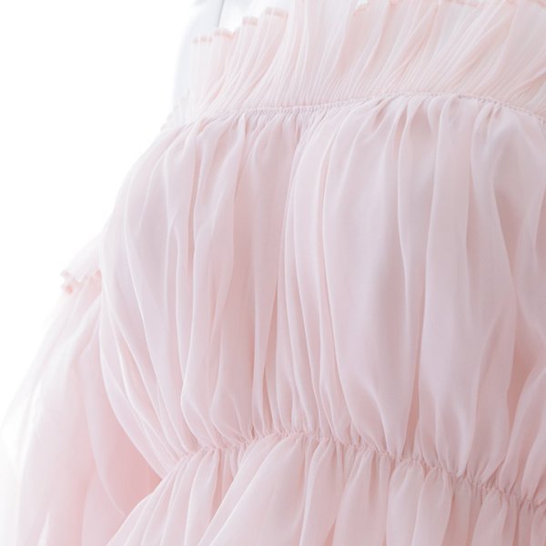 画像9: 【即日発送】【水着小物：カーディガン】シャーリング/オフショルトップス[FB01] (9)