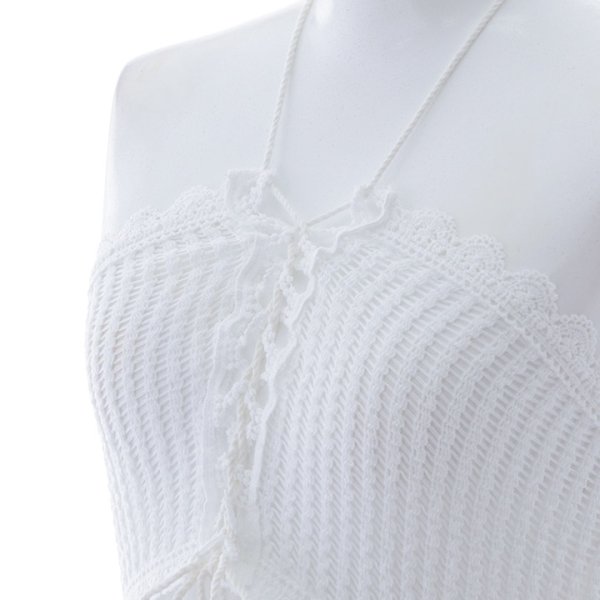 画像4: 【即日発送】【ビキニ】【水着小物：カーディガン】前開きベアパレオワンピース[YMT] (4)