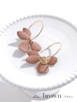 画像2: 【ピアス】リリーフラワーピアス【Fサイズ/2カラー】	 (2)