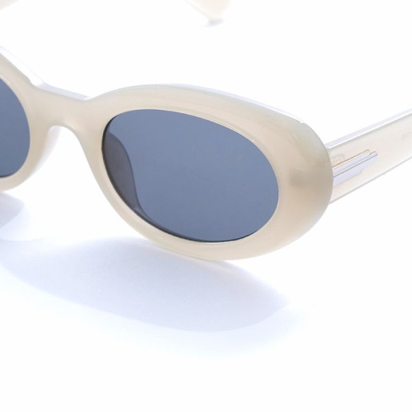 画像5: 【即日発送】【ビキニ】【水着小物：サングラス】ホワイトフレーム/ ラウンドサングラス[HC03] (5)