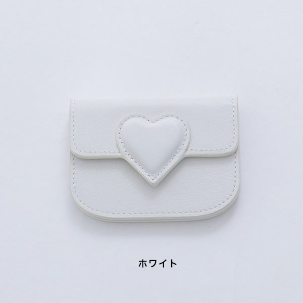 画像3: 【雑貨：名刺入れ】ハートレザーカードホルダー【Fサイズ/4カラー】[OF08] (3)