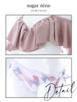 画像19: 値下げ！【ビキニ】【水着】オフショル/ フリルショルダー/ バンドゥ/ フロントリボン/ フラワービキニ[YMT] (19)