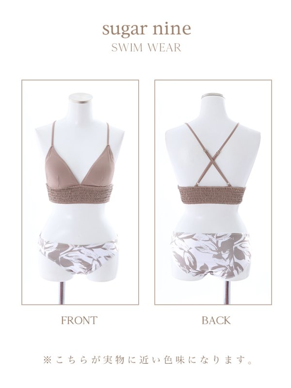 画像19: 【即日発送】【水着セール】【ビキニ】【水着】ヘルシー花柄ビキニ[YMT] (19)