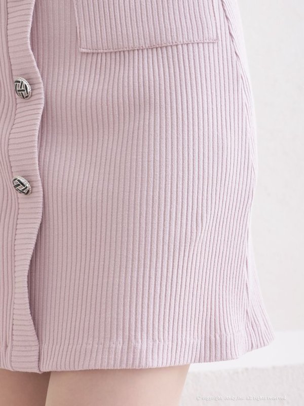 画像18: 【ANDY/アンディ】ネックリボン/ 五分袖/ 袖あり/ ストレッチリブ/ パイピング/ ボタン/ ワンピース/ Aライン/ ミニドレス/ キャバドレス[OF05] (18)