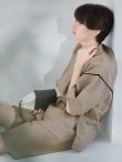画像6: 【即日発送】【メンズ甚平】ベージュ甚平【甚平・下駄セット】[YMT] (6)