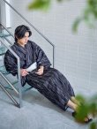 画像8: 【即日発送】モザイクアート×ストライプ浴衣 OBI-MS-001-ok-5-W / GETA-MS-32-ok-1-B / [/YMT] (8)