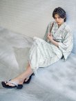 画像6: 【予約 / 5月中旬発送予定】グレイッシュニュアンス紳士浴衣 OBI-MS-004-wk-1-B / SEI-GETA-MS-32-ok-1-B [yog/YMT] (6)