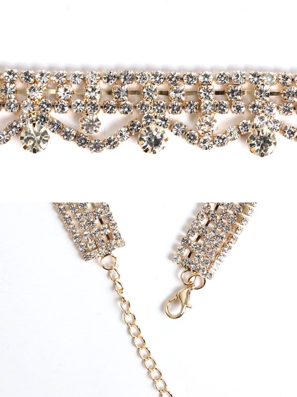 画像4: 【アクセサリー：ネックレス】【ANGEL R/エンジェルアール】デザインビジューストーンクロスネックレス[OF02] (4)