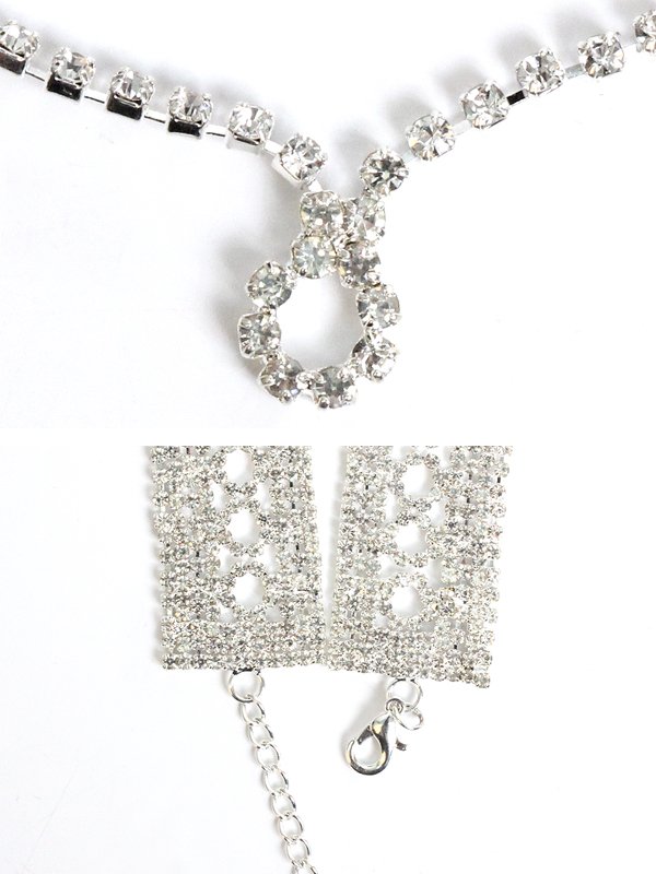 画像4: 【アクセサリー：ネックレス】【ANGEL R/エンジェルアール】ボリュームチョーカーダブルチェーンネックレス[OF02] (4)