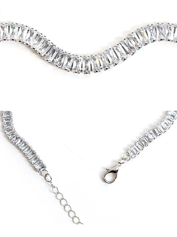 画像4: 【アクセサリー：ネックレス】【ANGEL R/エンジェルアール】ウェーブストーンネックレス[OF02] (4)