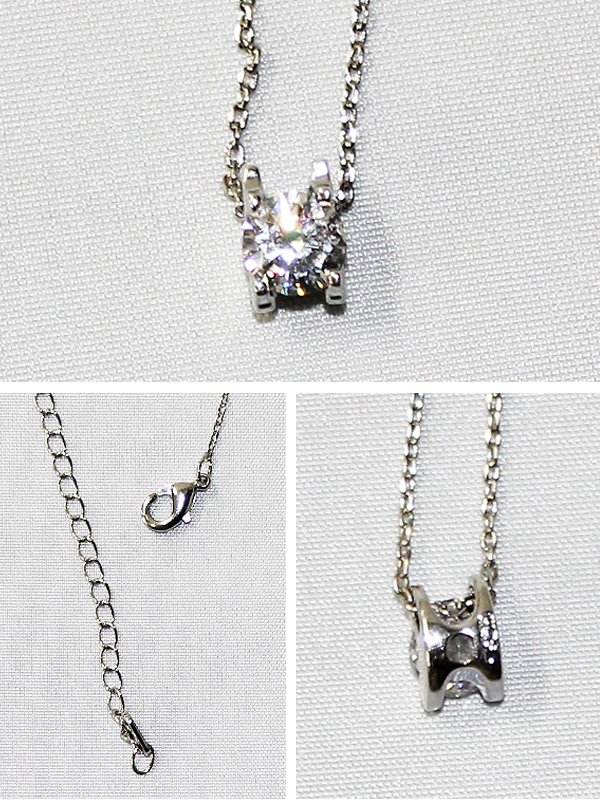 画像3: 【アクセサリー：ネックレス】【ANGEL R/エンジェルアール】シンプルストーンネックレス[OF02] (3)