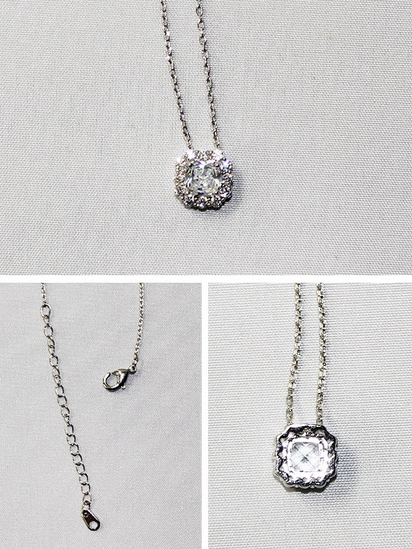 画像3: 【アクセサリー：ネックレス】【ANGEL R/エンジェルアール】ビックストーンデザインネックレス[OF02] (3)