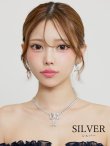 画像2: 【アクセサリー：ネックレス】【ANGEL R/エンジェルアール】エレガントリボンモチーフデザインネックレス[OF02] (2)