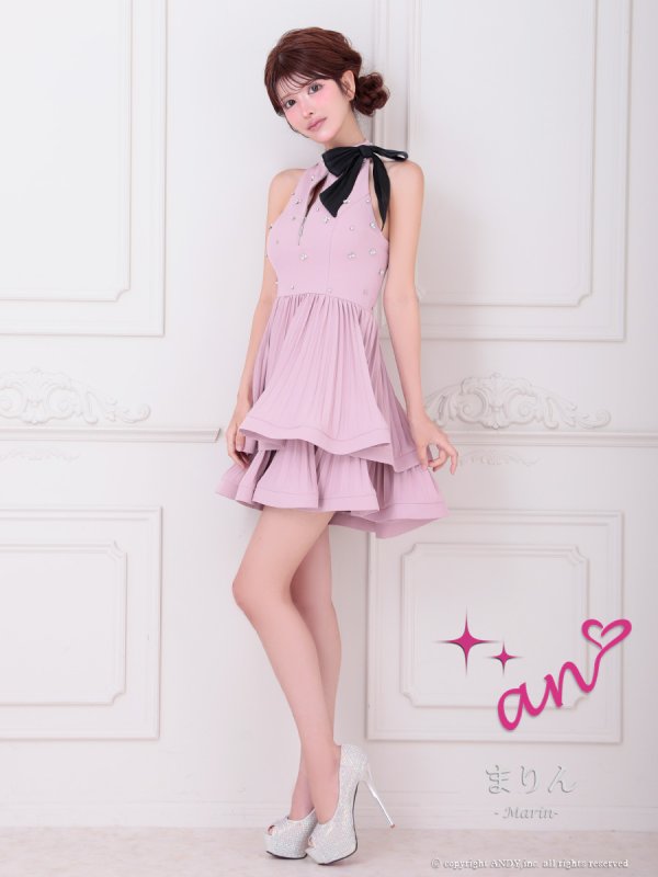 ピンク モデル：まりん　身長：164cm　着用サイズ：Sサイズ