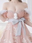 画像14: 値下げ！【即日発送】桜咲乃愛ちゃんコラボ☆ピンクフェアリーフレアサンタ【sugar nine サンタコス 7点セット】【S-Mサイズ/1カラー】[HC03] (14)