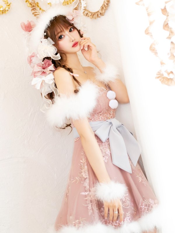 画像3: 【ノベルティ対象】SALE!桜咲乃愛ちゃんコラボ☆ピンクフェアリーフレアサンタ【sugar nine サンタコス 7点セット】【S-Mサイズ/1カラー】[YMT] (3)