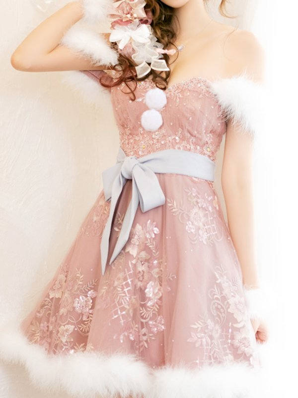 画像5: 【ノベルティ対象】SALE!桜咲乃愛ちゃんコラボ☆ピンクフェアリーフレアサンタ【sugar nine サンタコス 7点セット】【S-Mサイズ/1カラー】[YMT] (5)