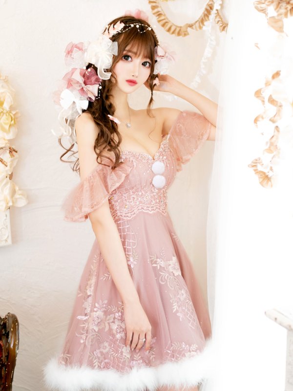 画像9: 【ノベルティ対象】SALE!桜咲乃愛ちゃんコラボ☆ピンクフェアリーフレアサンタ【sugar nine サンタコス 7点セット】【S-Mサイズ/1カラー】[YMT] (9)