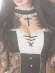 画像7: 【即日発送】桜咲乃愛ちゃんコラボ ゴシックシスターコスプレセット【sugar nineハロウィン5点セット】【4サイズ/1カラー】【YMT】 (7)
